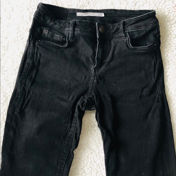 Zara  Black stretchy jeans - Picture 4 of 5
